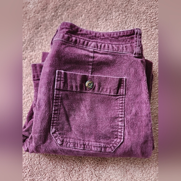 Purple Corduroy Pants - Picture 3 of 3